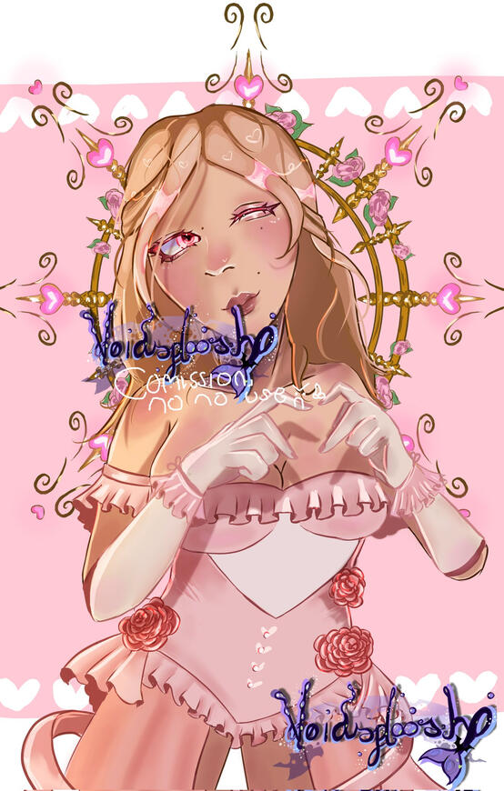 Half Body, Rendered, Simple BG - $50